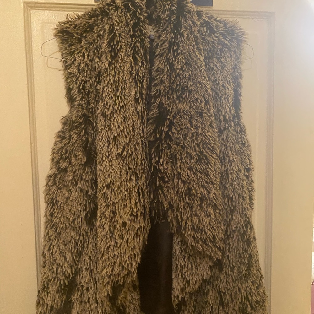 Holy Faux Fur Vest